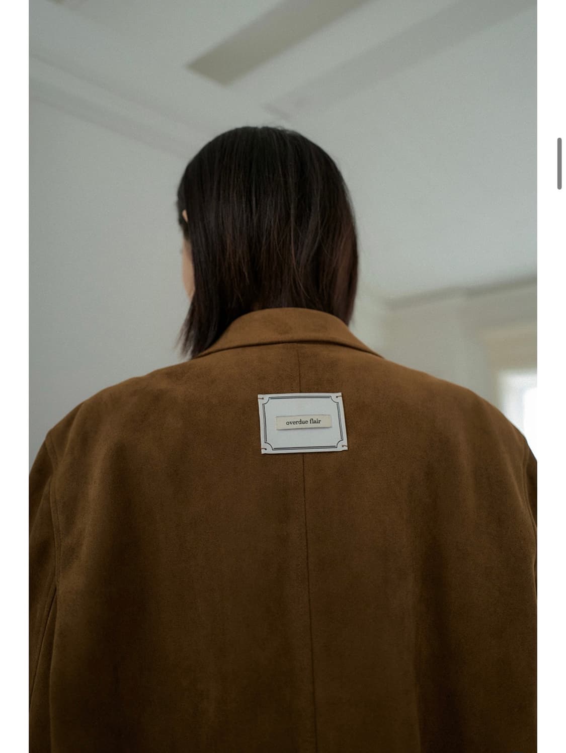 오버듀플레어 CLASSIC SUEDE JACKET_CAMEL 상품이미지2