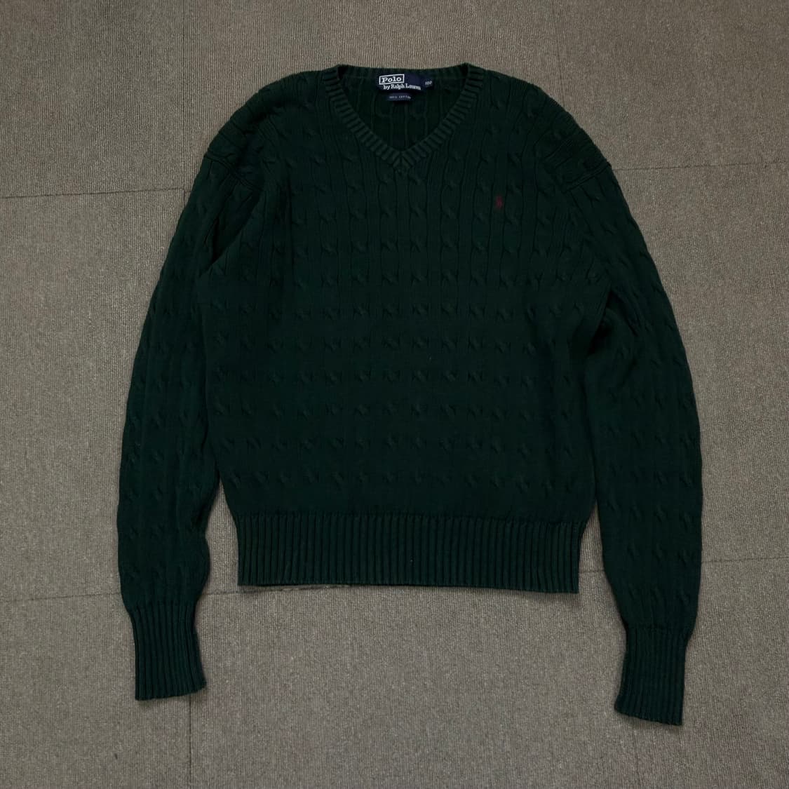 polo 랄프로렌 폴로 v넥 케이블니트  상품이미지1
