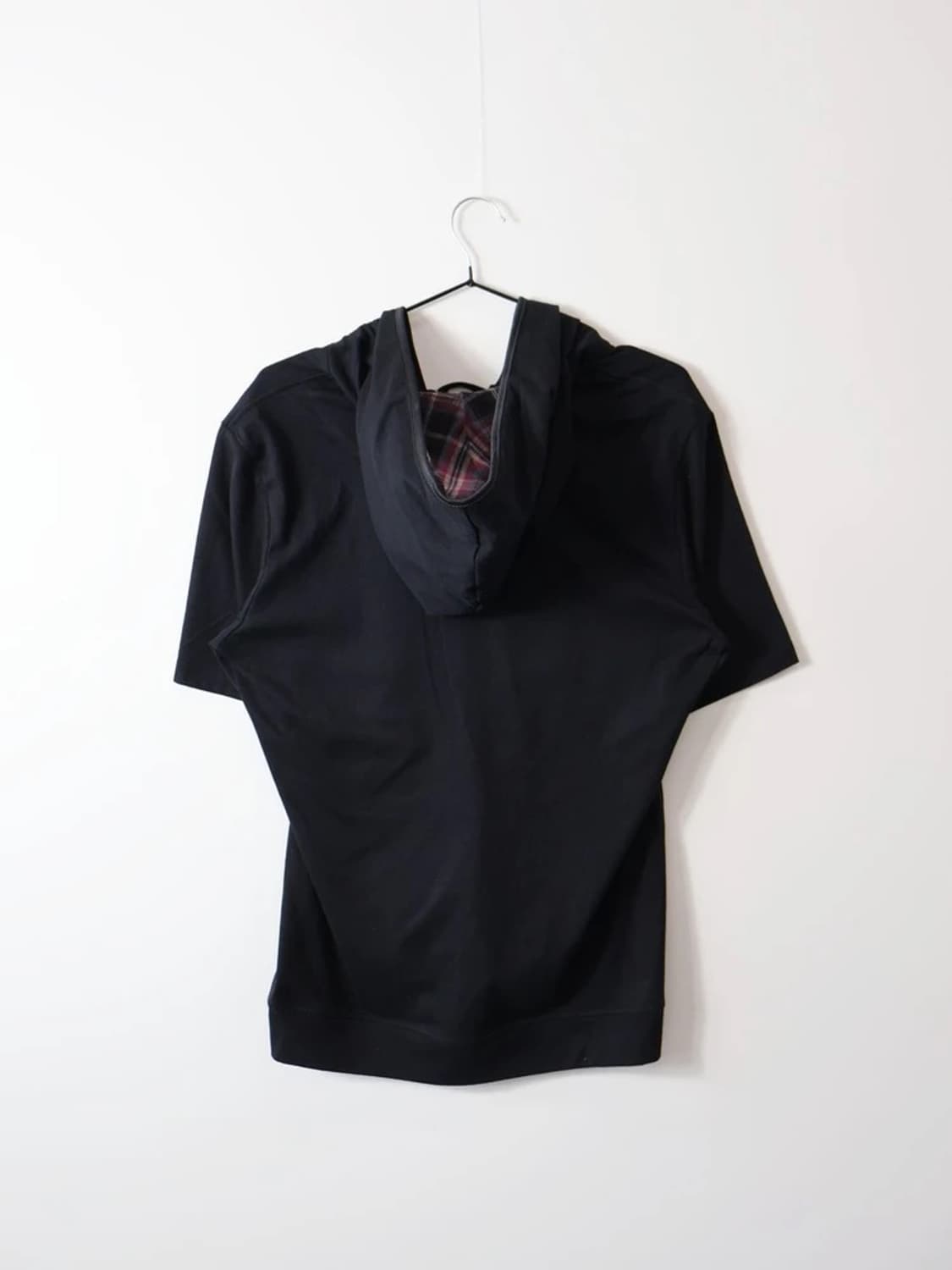 Doublefocus Black Short Sleeve Hoodie 상품이미지4