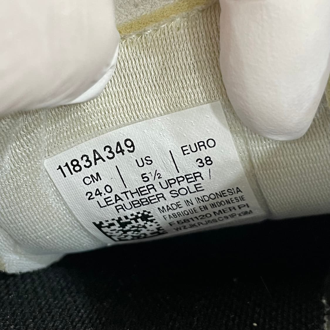 853)오니츠카타이거 멕시코66 블랙 화이트 240mm 상품이미지8