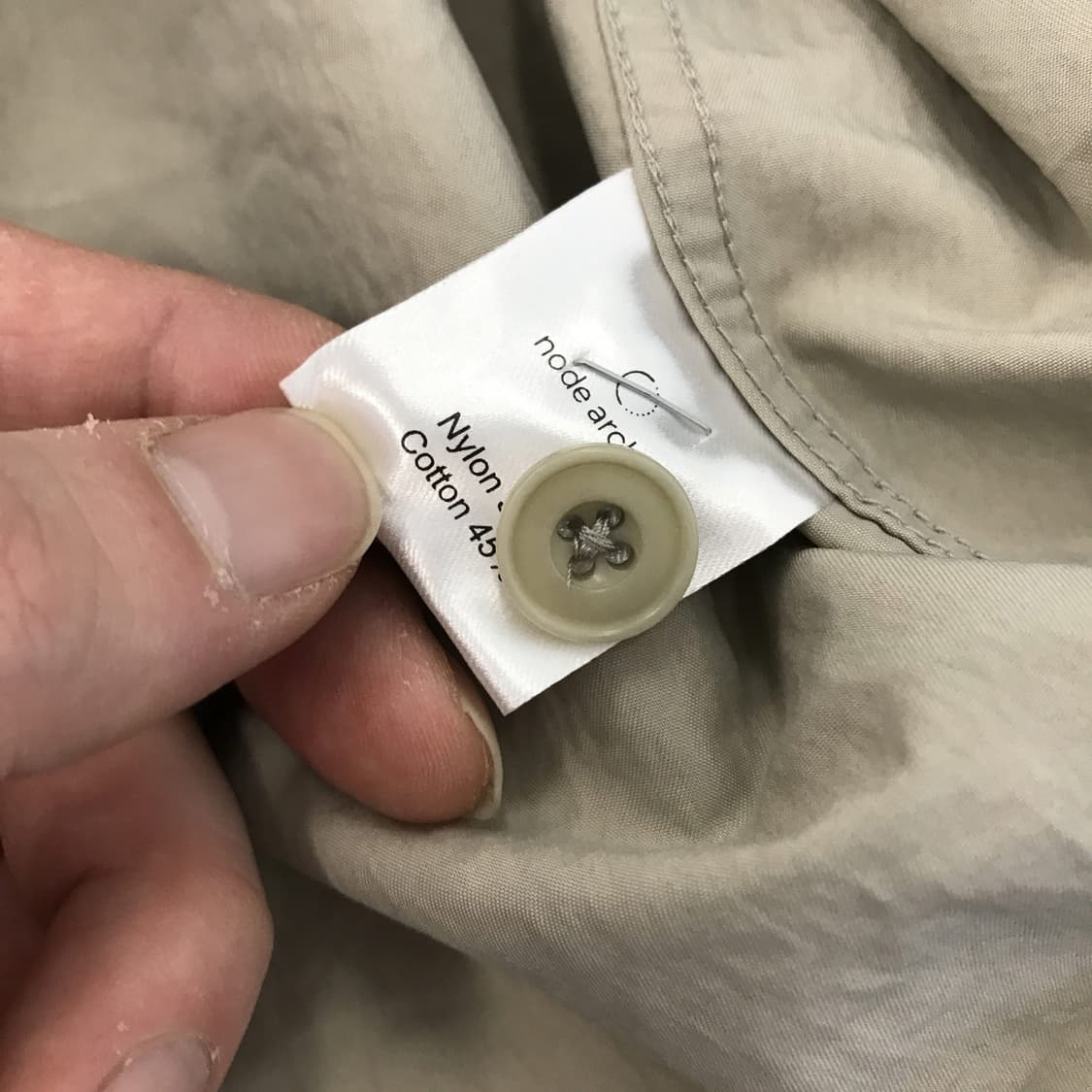 노드아카이브 나일론코튼 코치셔츠 [0] 상품이미지6