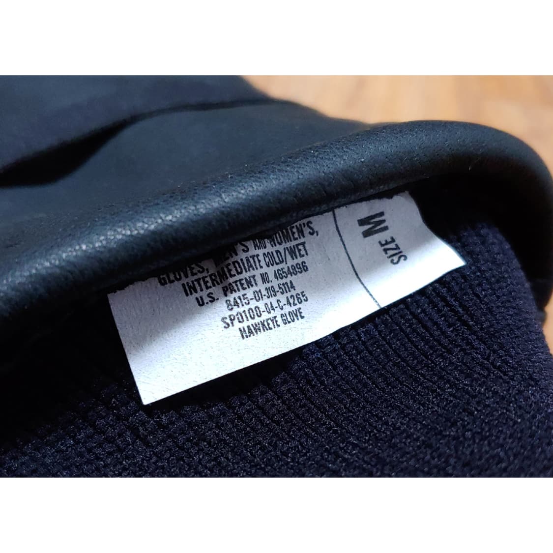 미군 혹한기 야전 밀리터리 방한 가죽 장갑 미사용품 상품이미지4