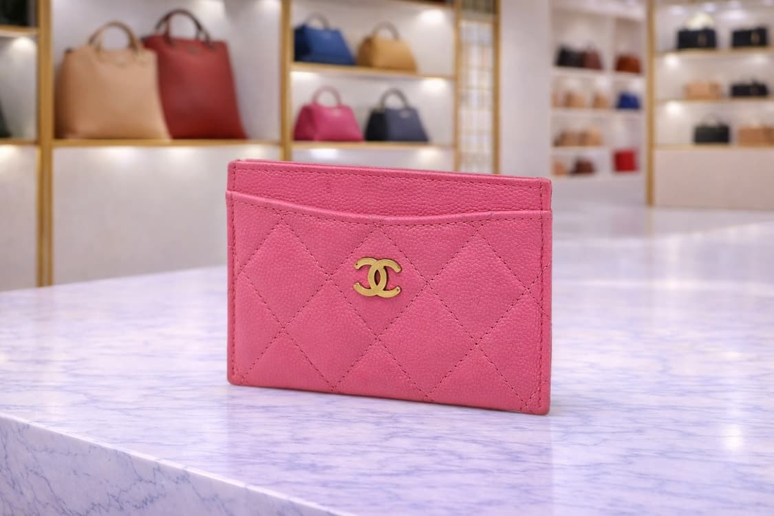 [S급] 샤넬 클래식 캐비어 카드지갑 카드홀더 판매합니다!!! 상품이미지1