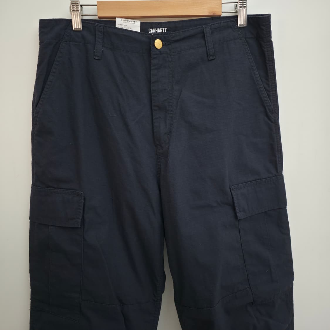 [32/32] [새상품] 칼하트 wip 블랙 카고 팬츠 상품이미지2