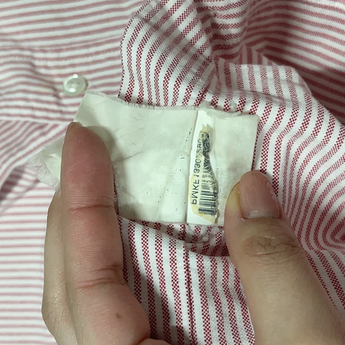 [정품] 폴로 핑크 / 멀티포니 스트라이프 오버핏 셔츠 [ 42-84 ] 상품이미지6