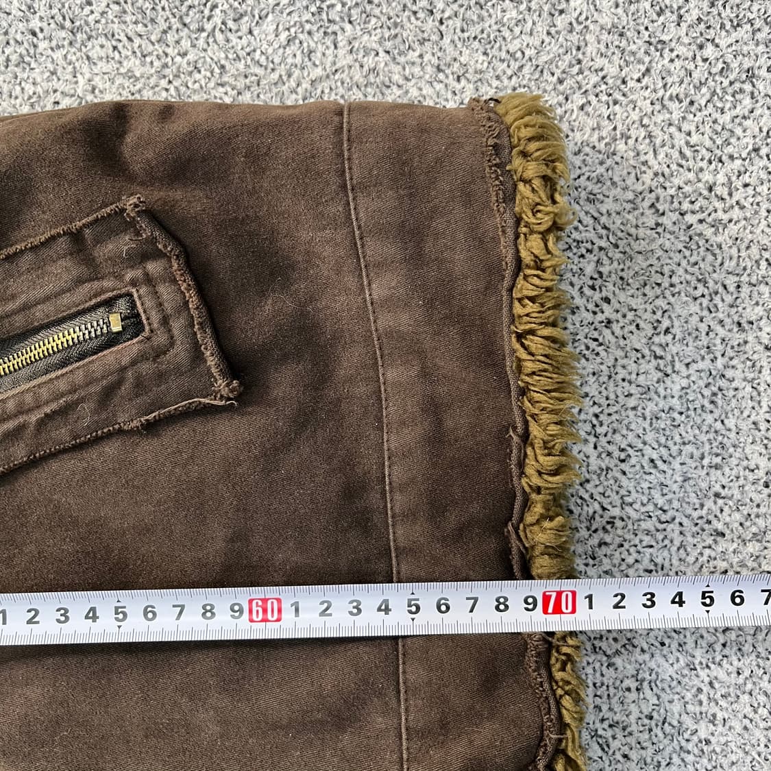 L 빈티지 쉐르파 무스탕 자켓 0327M 상품이미지5