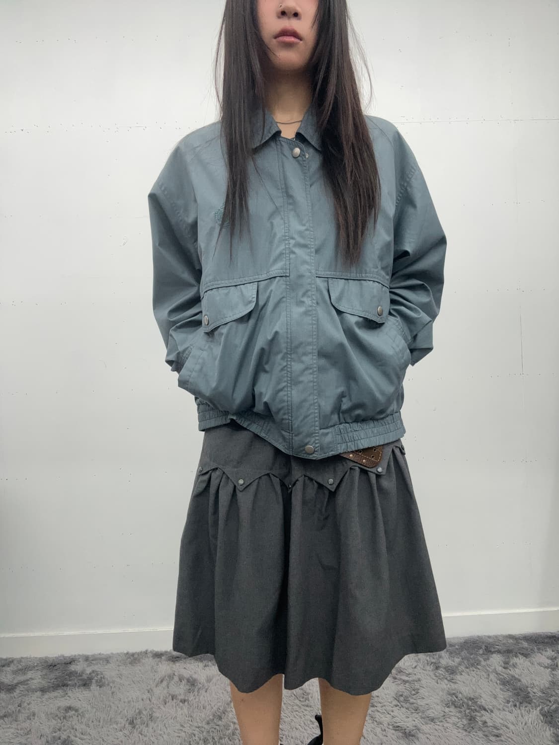 블루빛재패니즈 봄버  상품이미지3