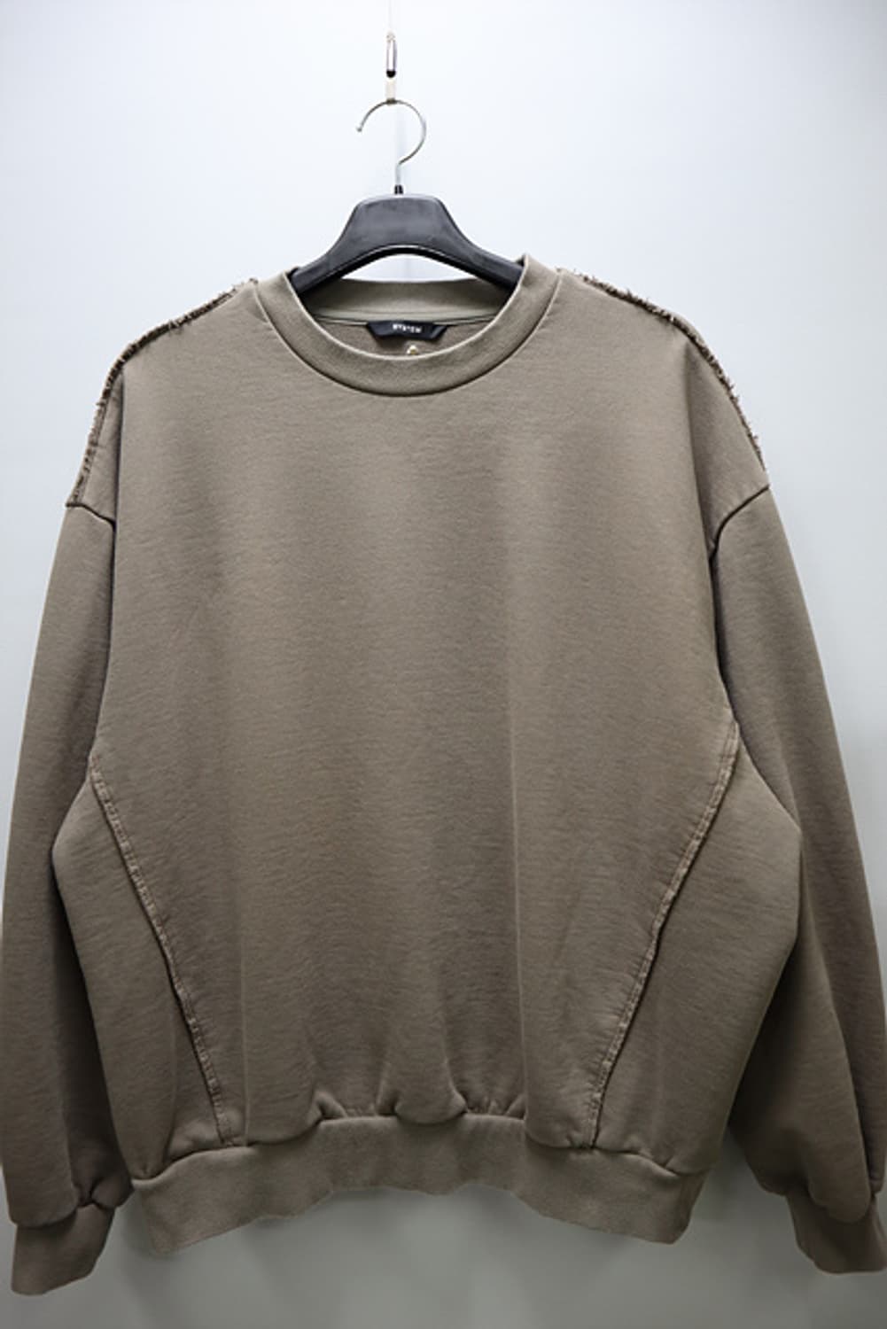 SYSTEM 시스템 맨투맨 23년식 드라이완료 오버핏 한섬 상품이미지1