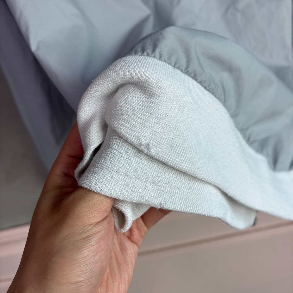 나이키 윈드러너 바람막이 흰검 그레이  상품이미지4