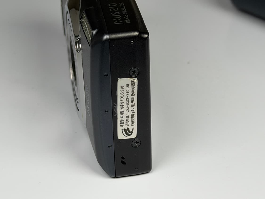 캐논 IXUS 익서스 210 IS 블랙 빈티지 레트로 감성 카메라 상품이미지4