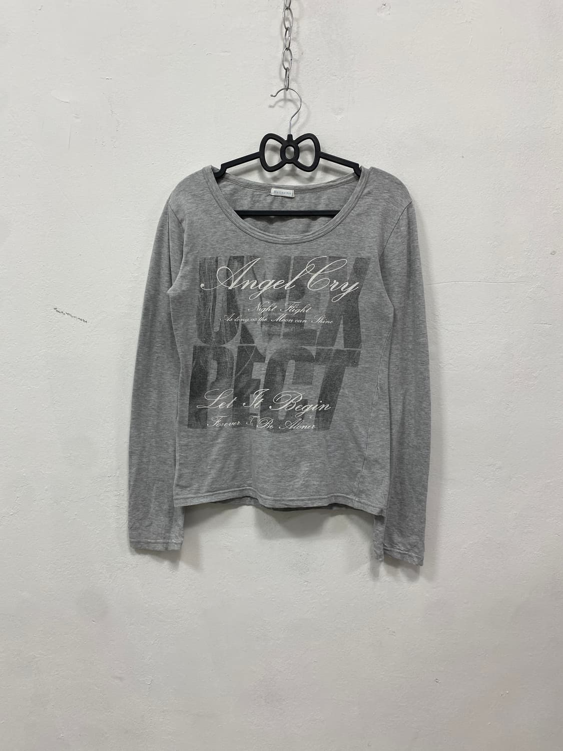 [RELACHE] 펑크 y2k 레터링 롱슬리브 상품이미지5