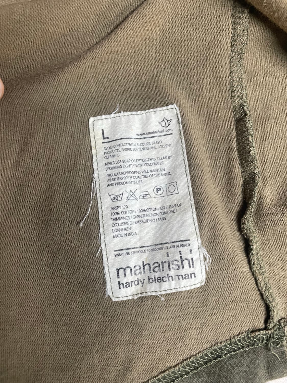 Maharishi(마하리쉬) 밀리터리 반팔 상품이미지3