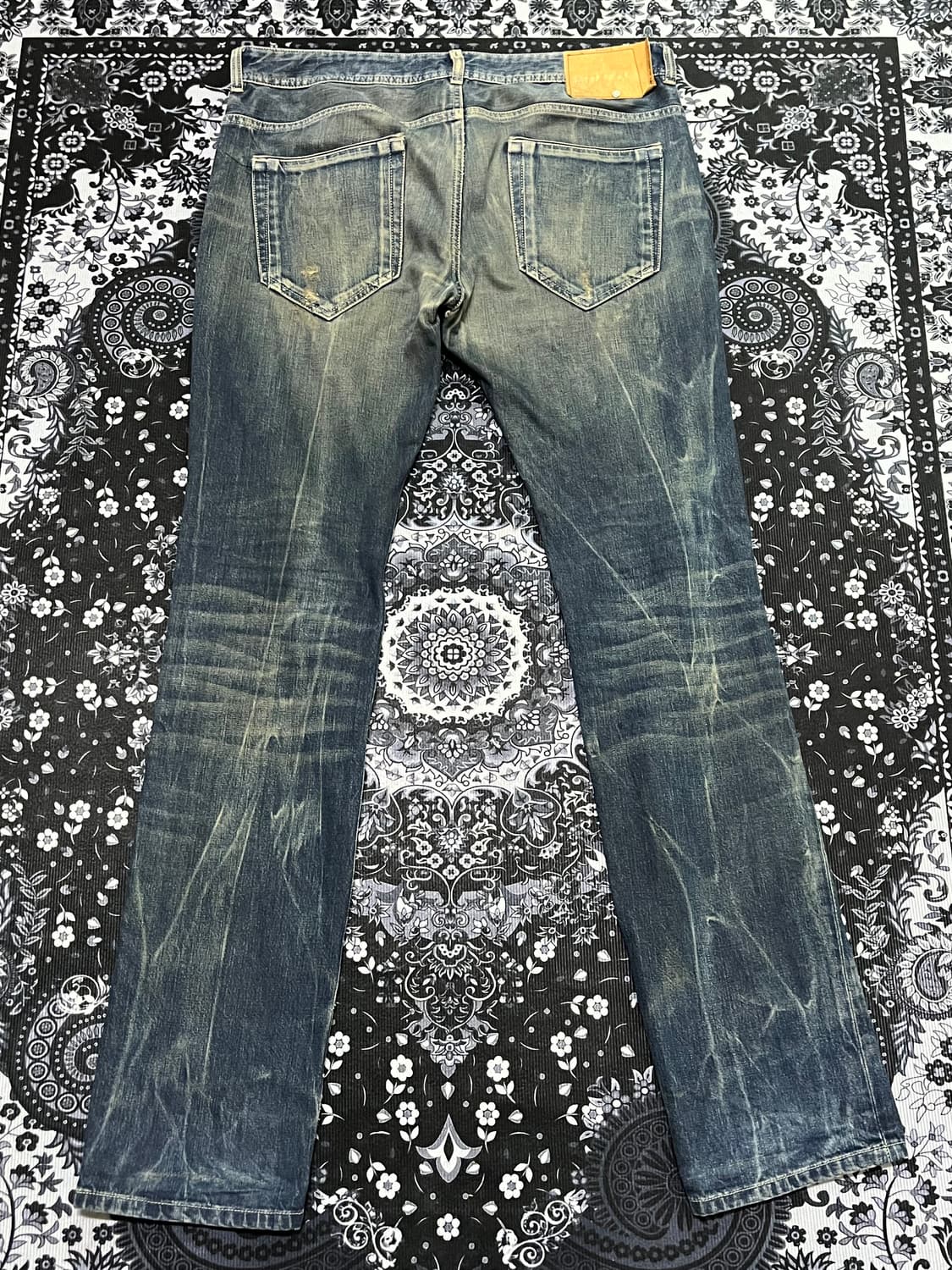 디젤 블랙골드 디스트로이드 워싱진 이태리 32 상품이미지2