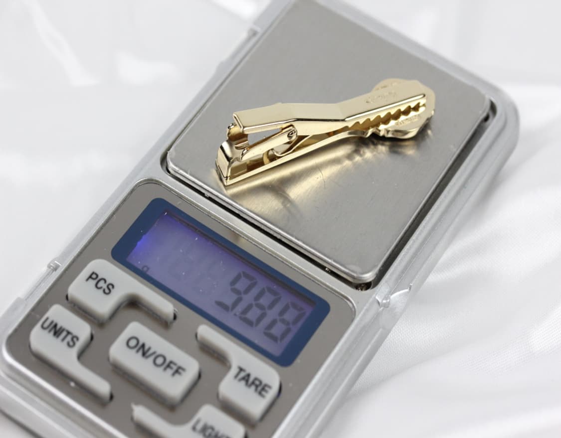 버버리 A등급 5cm 실버925 은 남자 명품 넥타이핀 상품이미지4