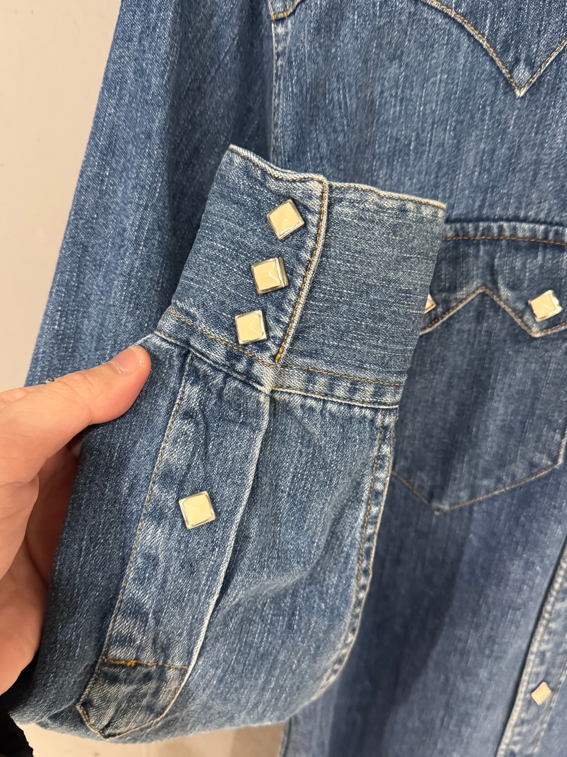 Kearney House 데님 웨스턴 셔츠  상품이미지4