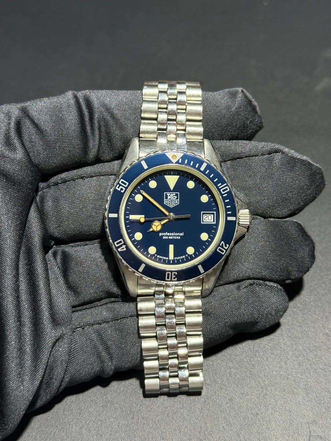 [1990] 태그호이어 980.613B “Deep Matte blue” 상품이미지2