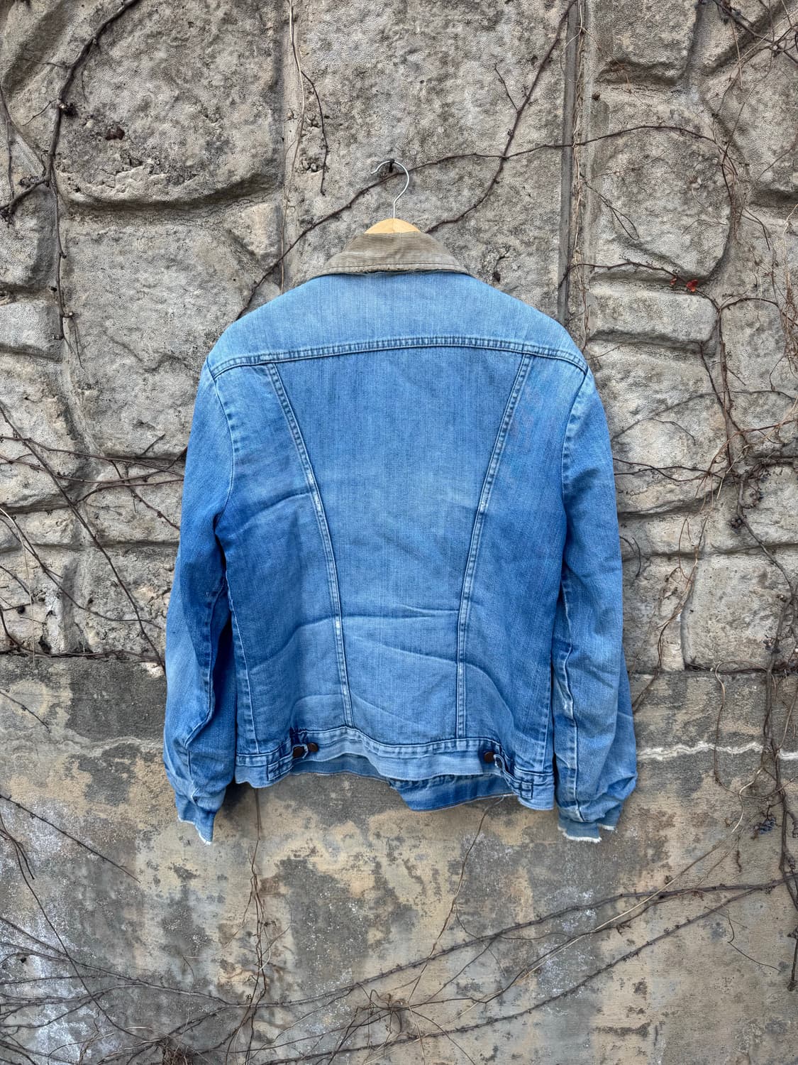 70~80s 랭글러 빈티지 기묘한이야기 조나단 쉐르파 보아 데님 자켓 상품이미지2