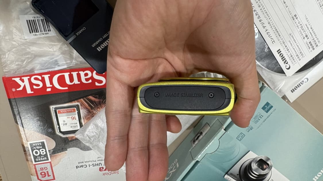 새제품)캐논 익시 600F (익서스 230HS) 빈티지디카 풀박스 상품이미지7