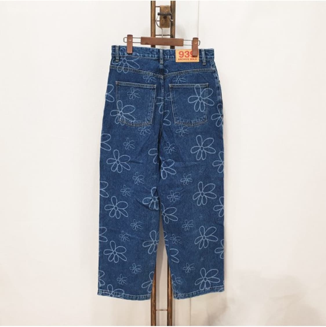 아카이브볼드 플라워 데님팬츠 30 상품이미지2