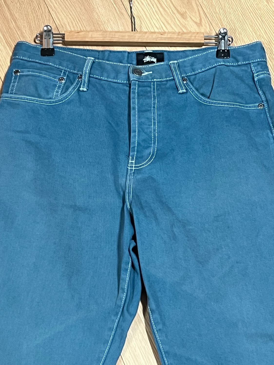 스투시 팬츠(청록컬러) 상품이미지3