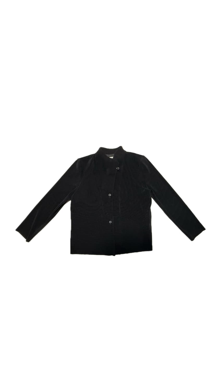 비대칭 차이나 카라 블라우스 상품이미지1