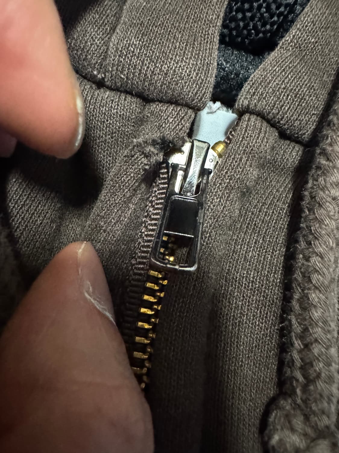 희귀!! 칼하트 써멀 코코아 후드집업 M ~ L 상품이미지8