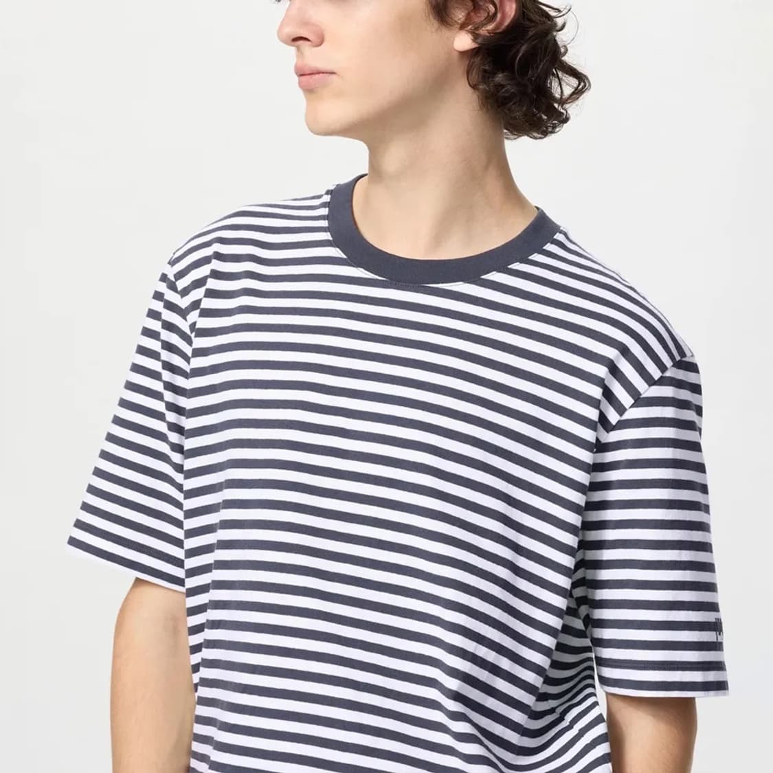 유니클로 JW Anderson 스트라이프 티셔츠 M 상품이미지1