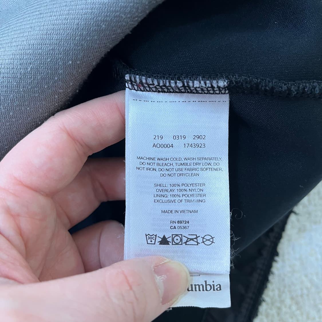 S 컬럼비아 플리스 집업 자켓 0323M 상품이미지3