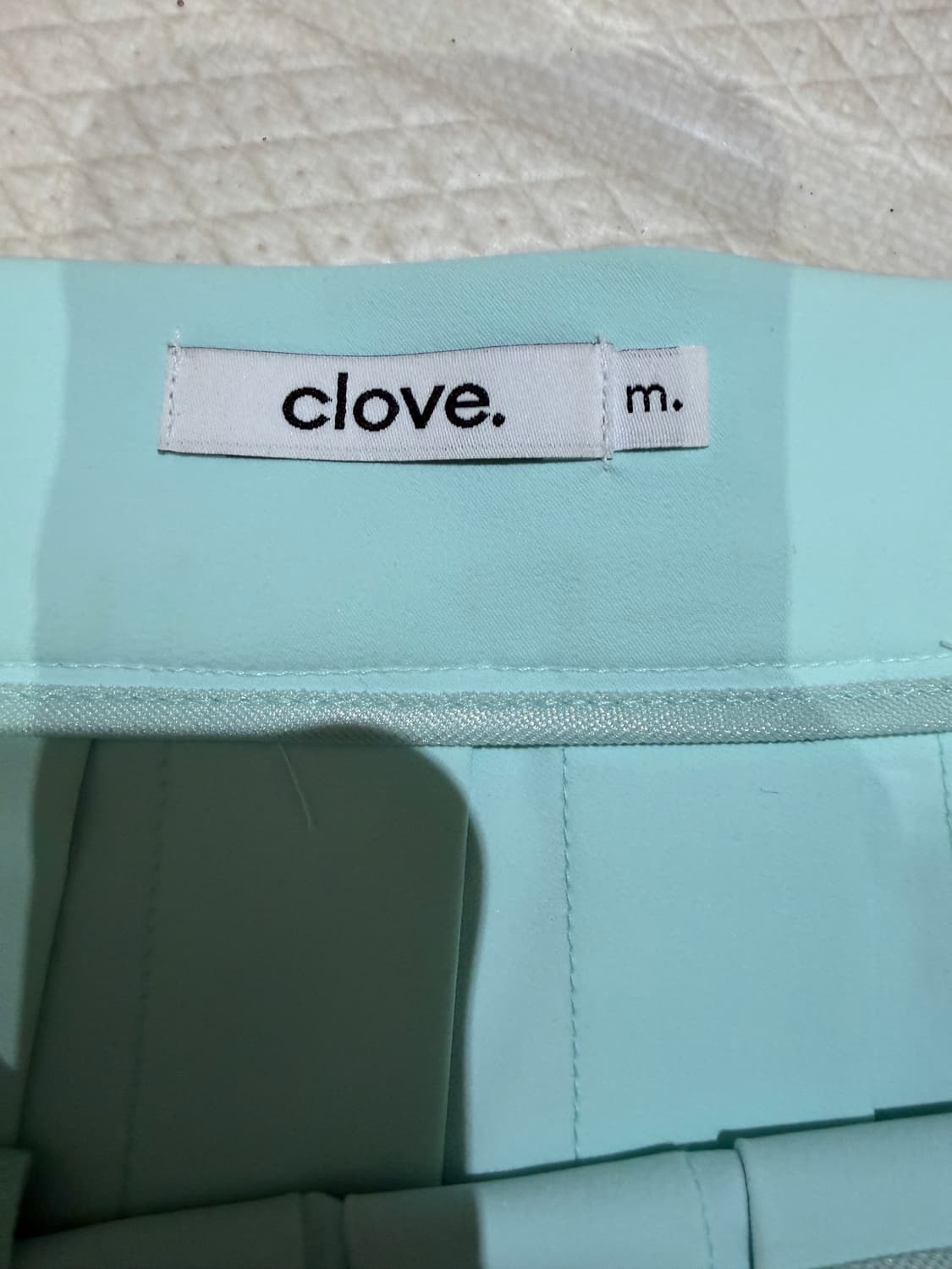 클로브 플리츠 스커트 민트M 상품이미지5