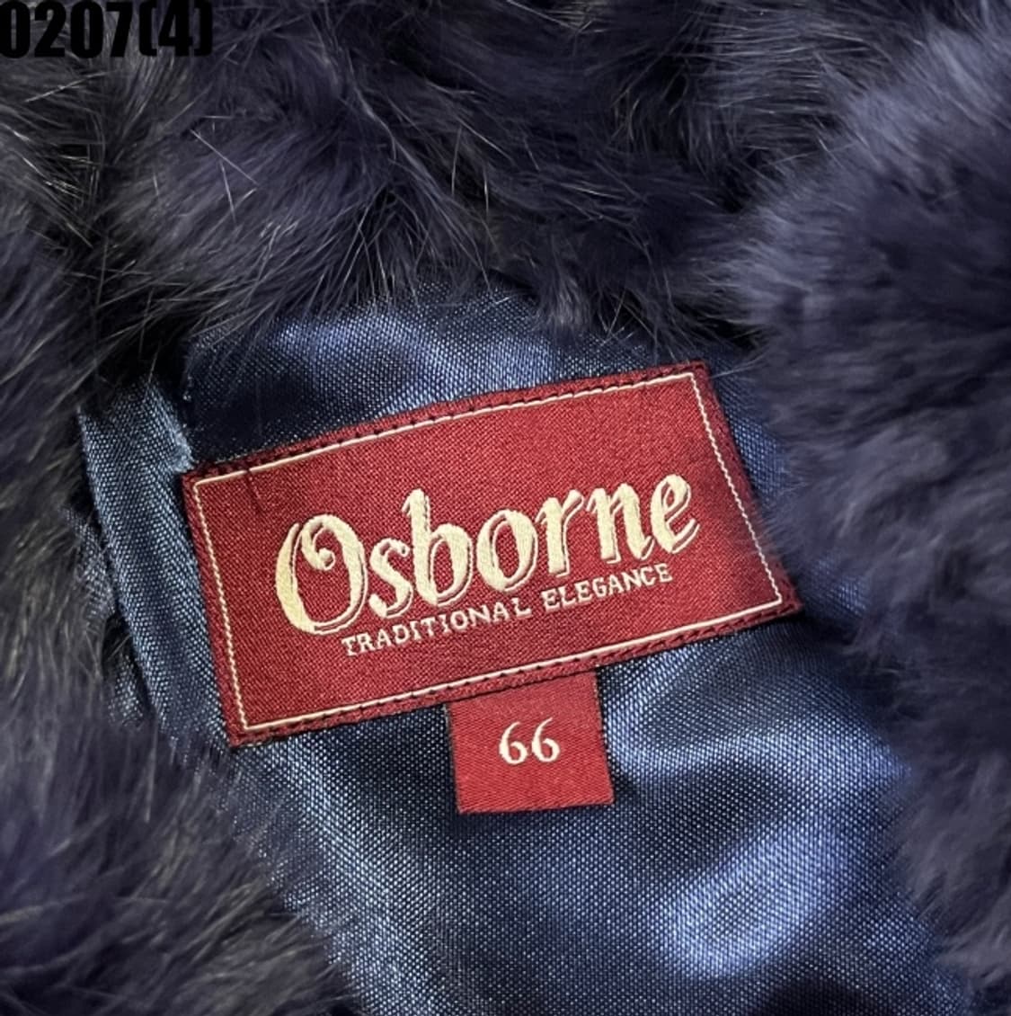 [66] Osborne 퍼 베스트 니트 조끼 0207(4) 상품이미지3