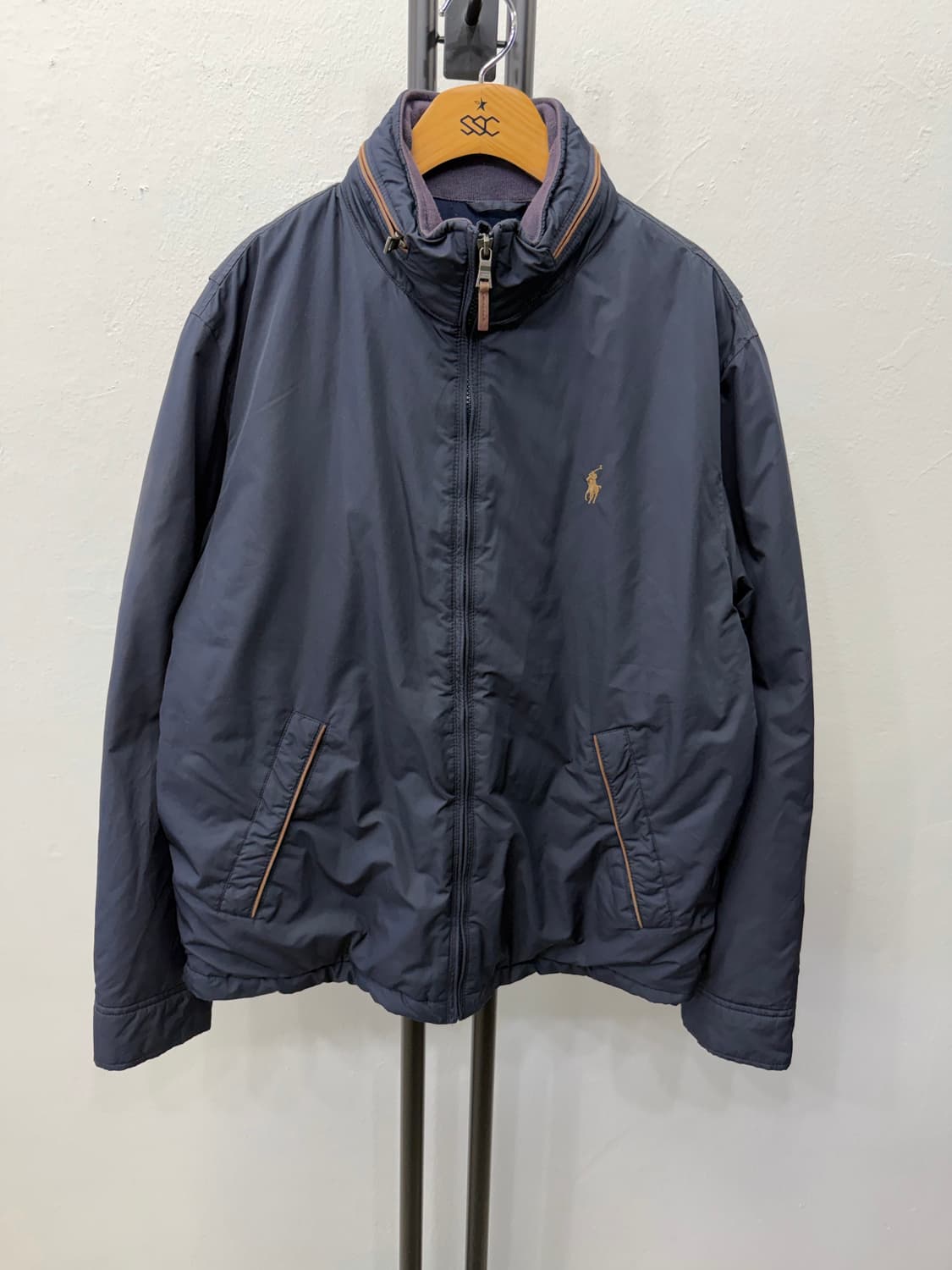 정품) 폴로랄프로렌 네이비 바람막이 자켓 S 상품이미지1