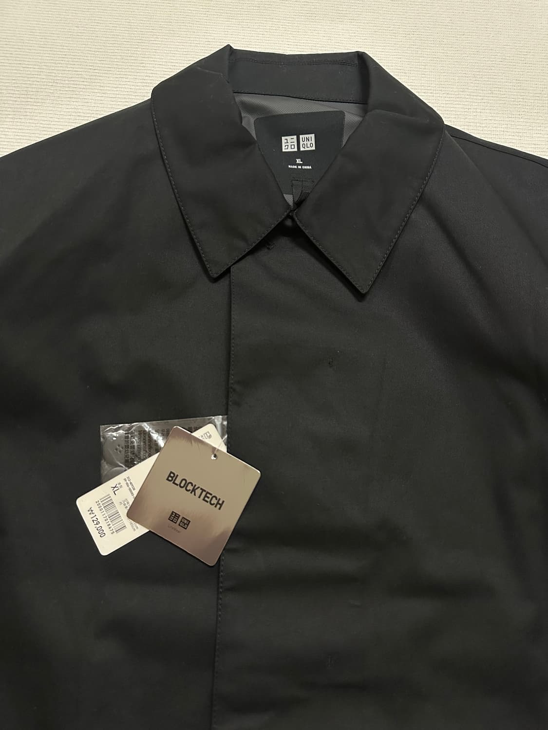 유니클로 UNIQLO 블록테크 레인코트 105(새상품) 상품이미지3