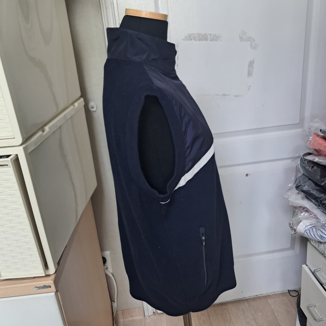 헤지스 골프 남성 니트 조끼 베스트 95 상품이미지4