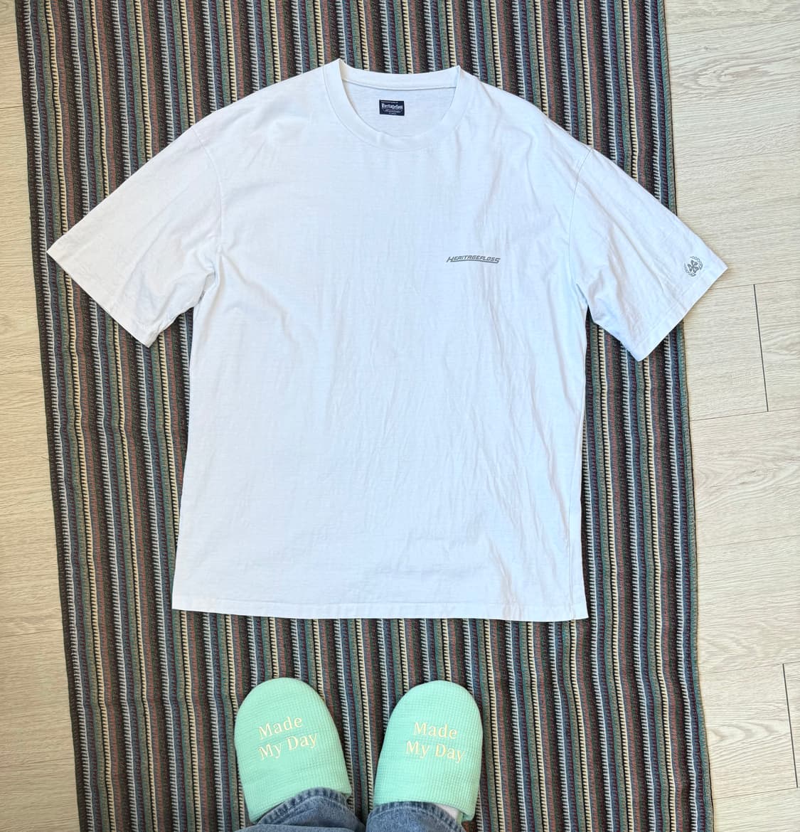 헤리티지플로스 반팔 티셔츠 상품이미지2