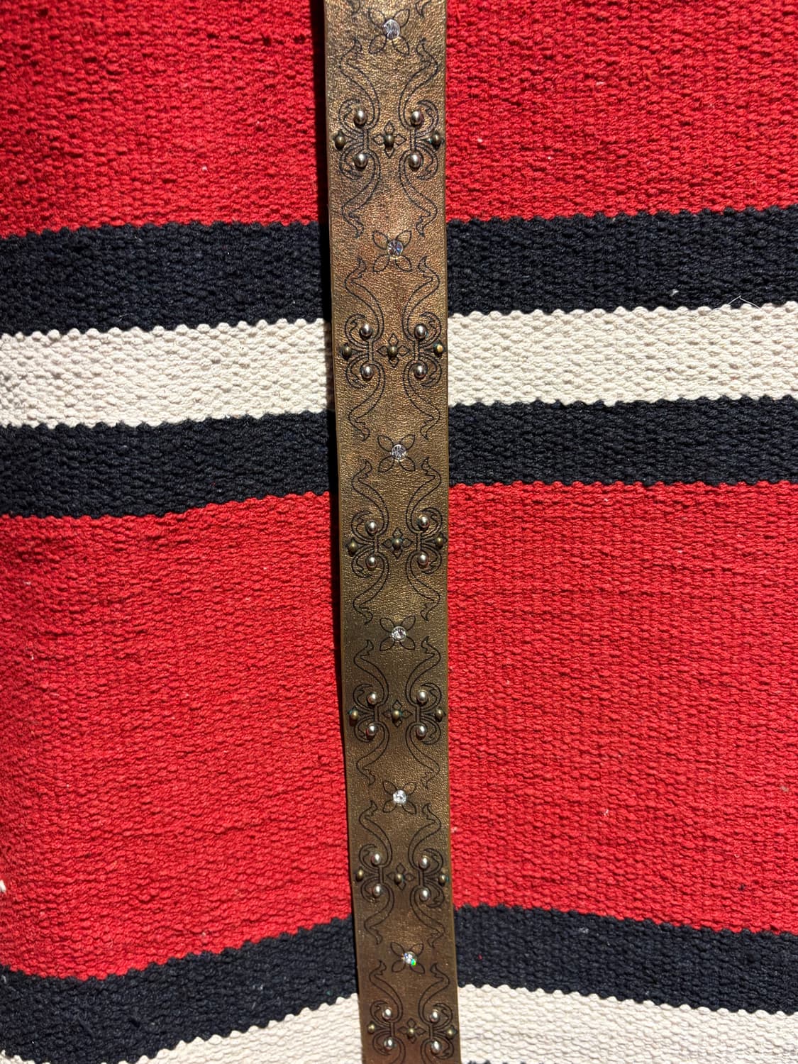 Western gold stud belt /웨스턴 골드 스터드벨트 상품이미지3