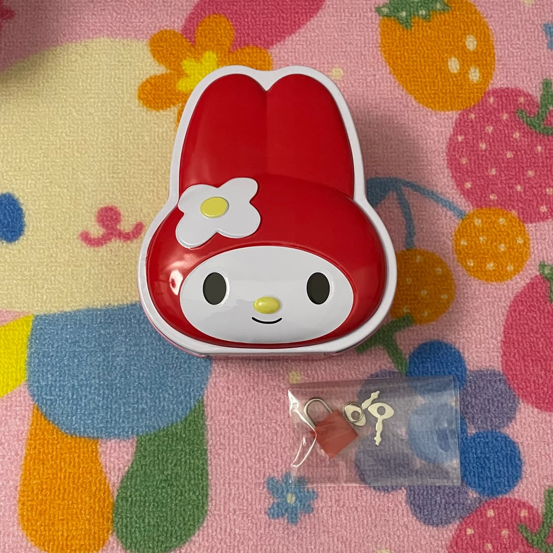 [새상품] 15년도 고전 빨간 마이멜로디 저금통 보관함 상품이미지5