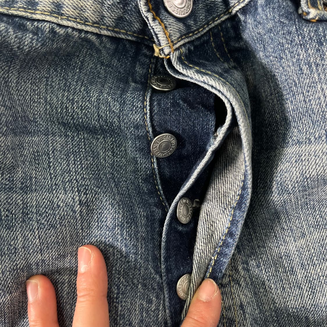 34 리바이스 00s 501 헝가리산 데님 팬츠  상품이미지4