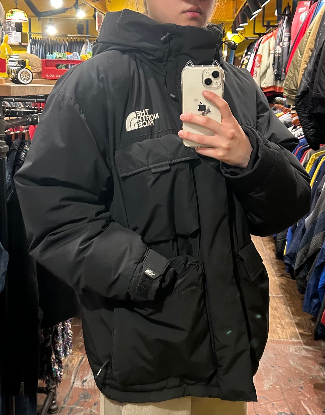 [HI] 노스페이스 패딩 블랙 상품이미지3