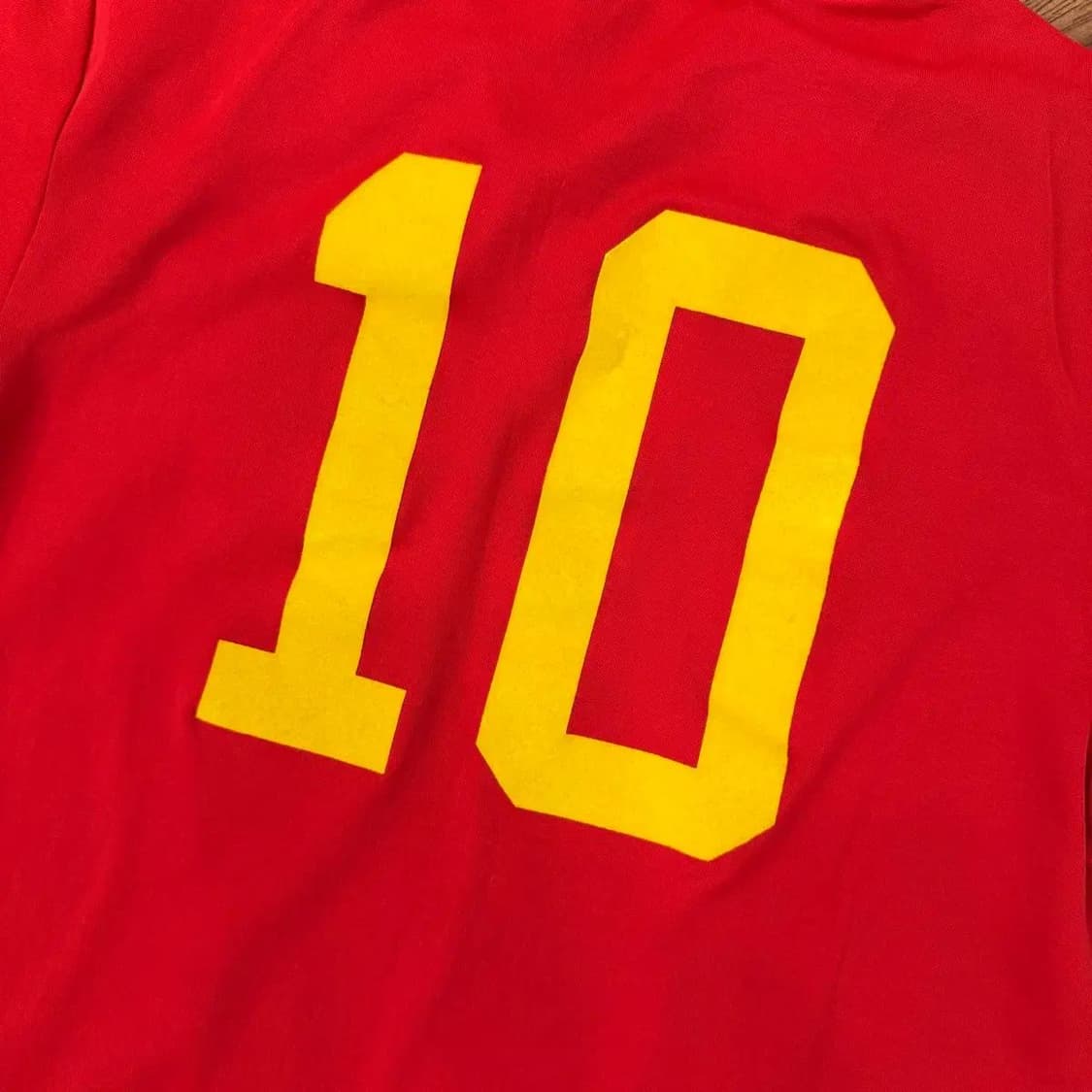 100(M) 아디다스 스페인축구대표팀 레트로 유니폼  상품이미지4