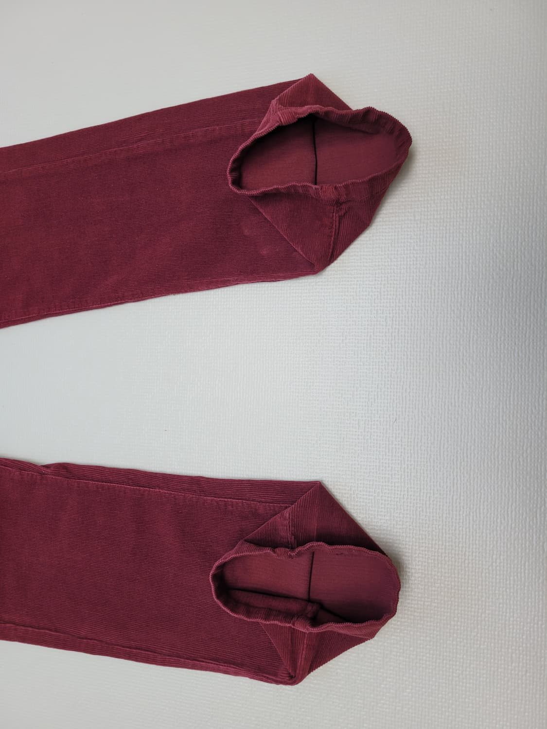 자라 ZARA 남자 코듀로이 바지 33 버건디 상품이미지8