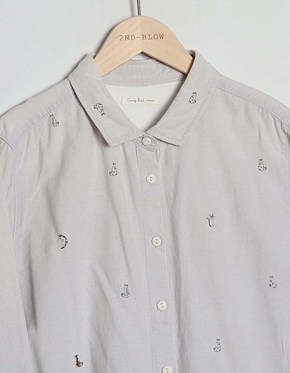 Sunny clouds Pattern Shirts 상품이미지2