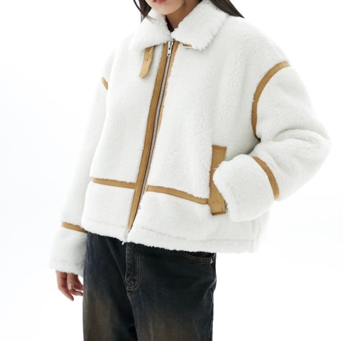 자라 양털 무스탕 상품이미지4