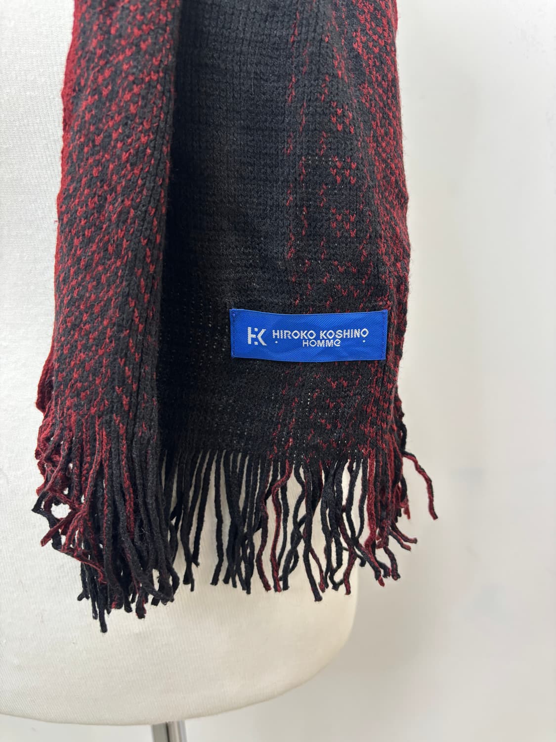 Hiroko Koshino homme 니트 머플러 목도리 상품이미지2