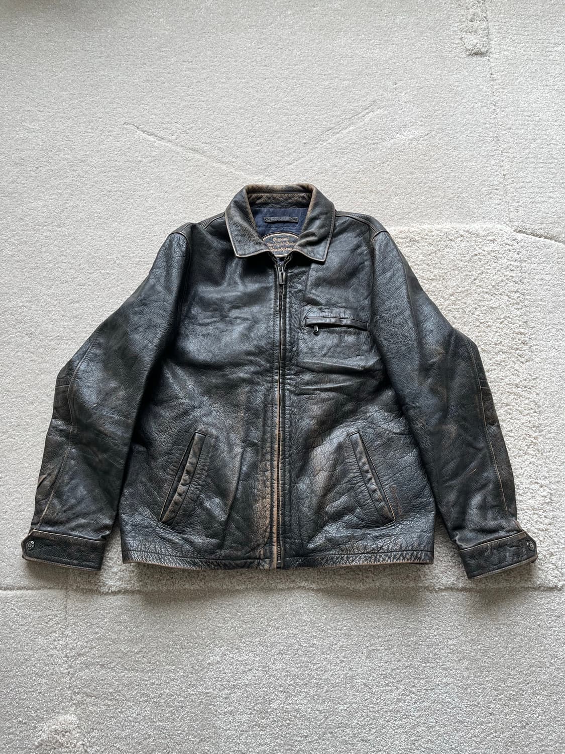 쉐비뇽 프렌치 레더 자켓 (105) 상품이미지2