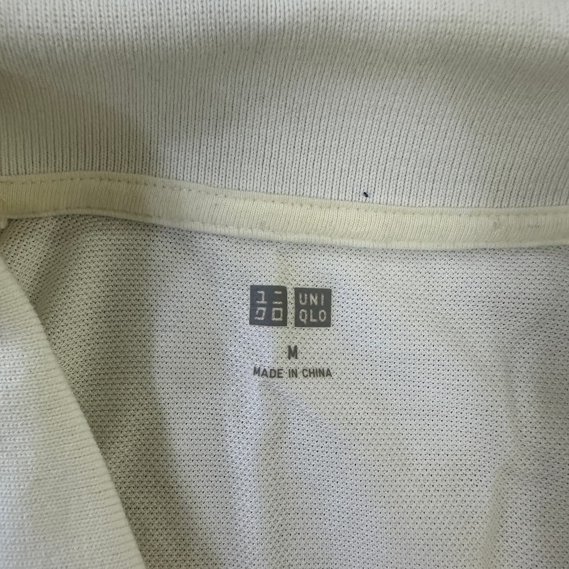 M 유니클로 코튼 피케 폴로 셔츠 0424D 상품이미지2