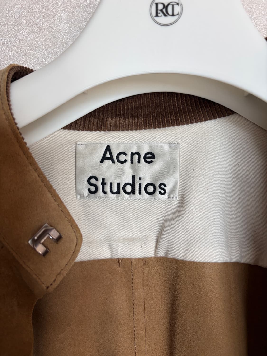 아크네 스튜디오 오버시이즈 스웨이드 셔츠 48 상품이미지5