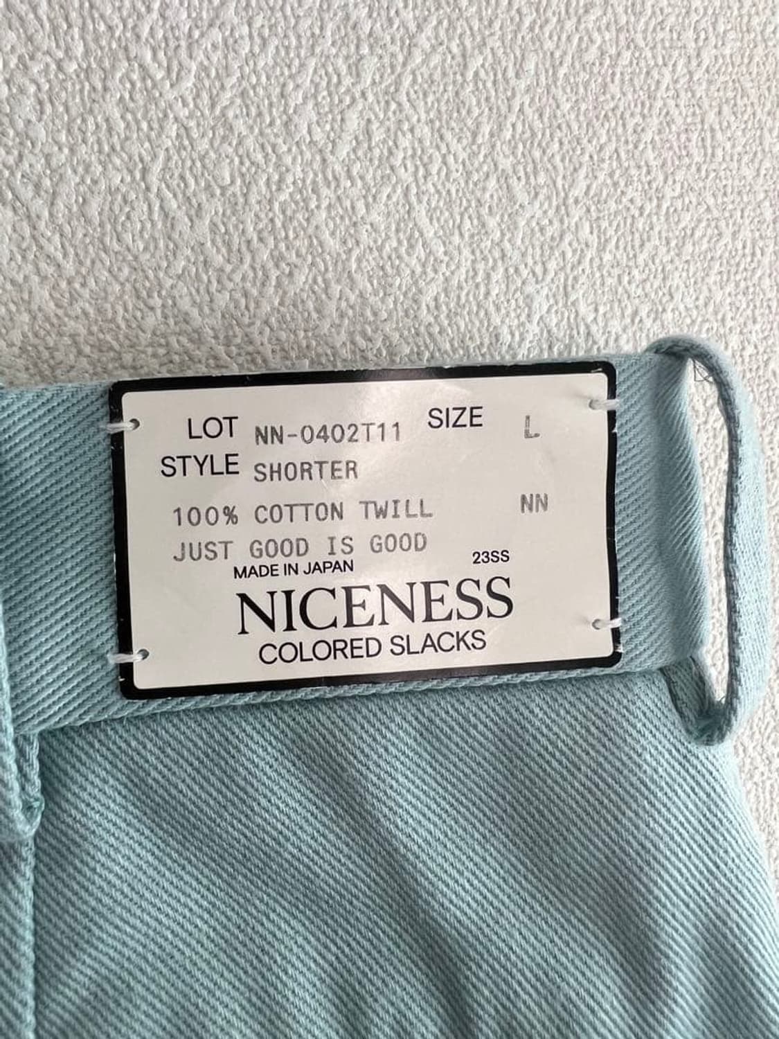 Niceness shorter 치노 상품이미지5