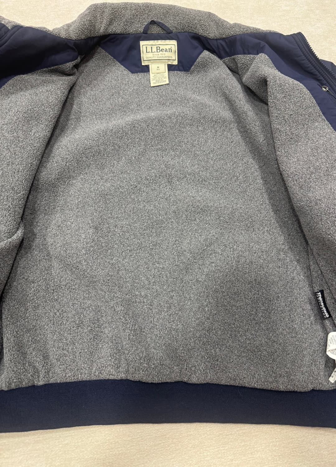 00s 엘엘빈 웜업자켓 네이비 M 상품이미지5