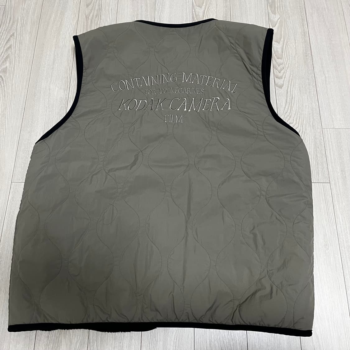 코닥(Kodak) 리버시블 플리스 자켓 베스트 L사이즈 상품이미지5