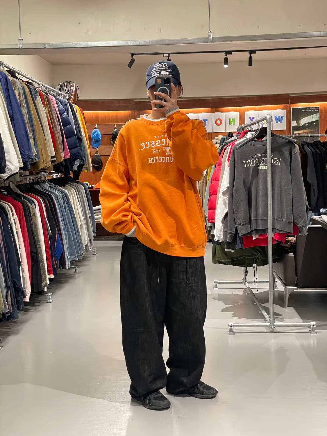 빈티지 올드스쿨 맨투맨티셔츠 상품이미지2